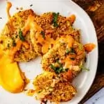 KETO FRIED GREEN TOMATOES