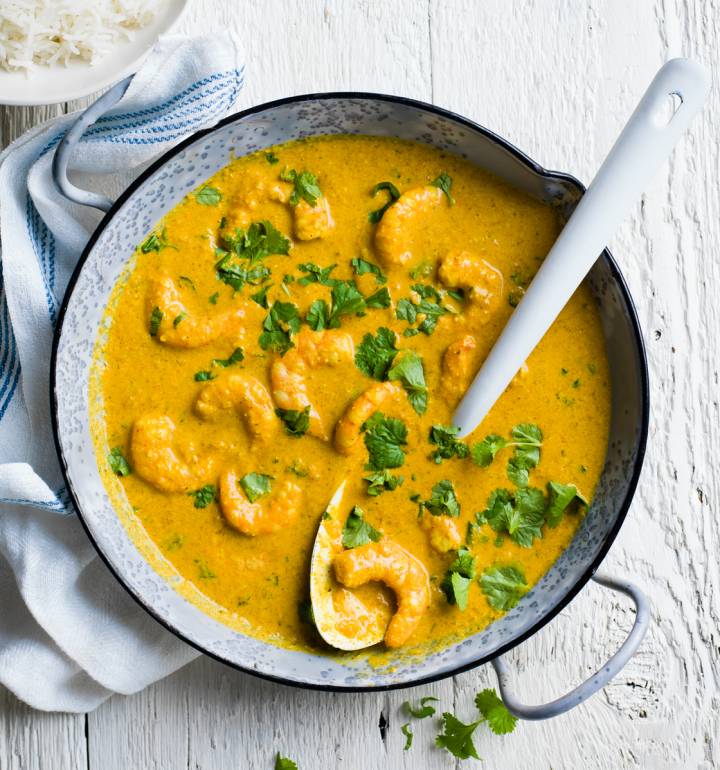 Prawn korma