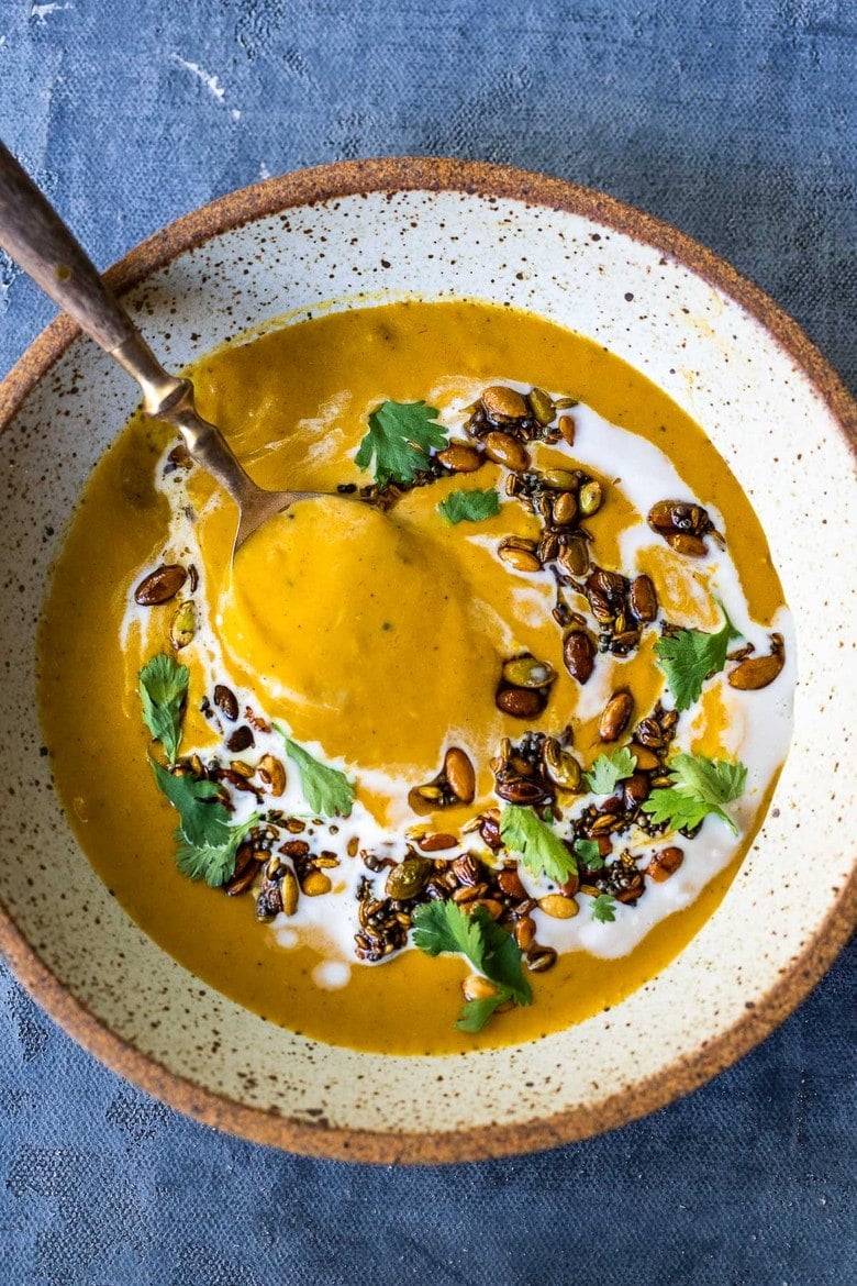 Pumpkin Soup with Garam Masala