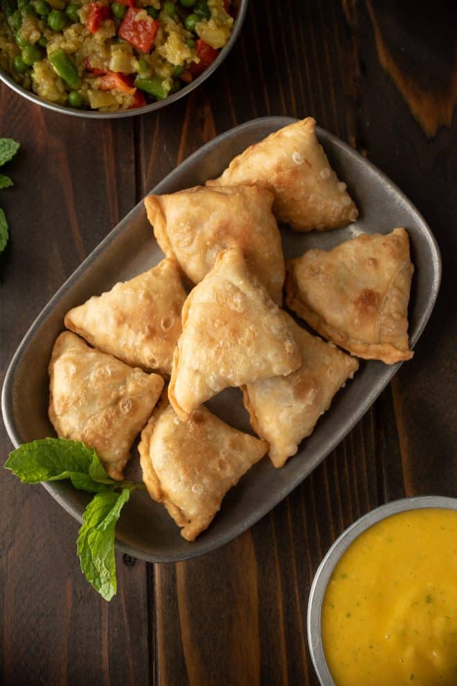SWEET POTATO SAMOSAS