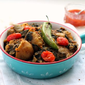 Slow Cooker Saag Aloo