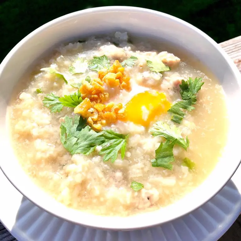 THAI PORK AND RICE PORRIDGE
