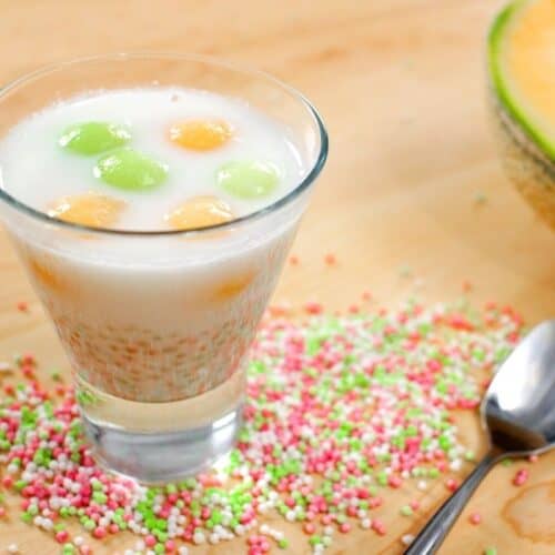 Tapioca Melon Dessert Soup
