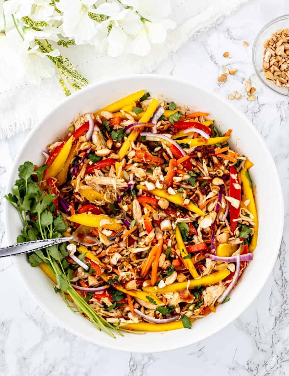 Thai Chicken Mango Salad