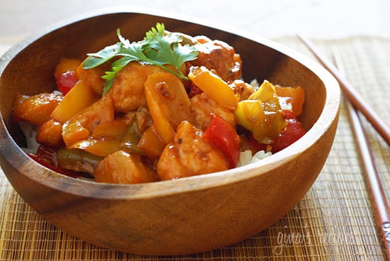 Thai Chicken and Pineapple Stir Fry