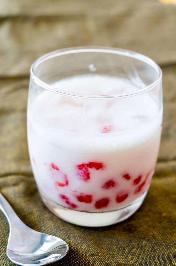 Thai Red Rubies in Coconut Milk