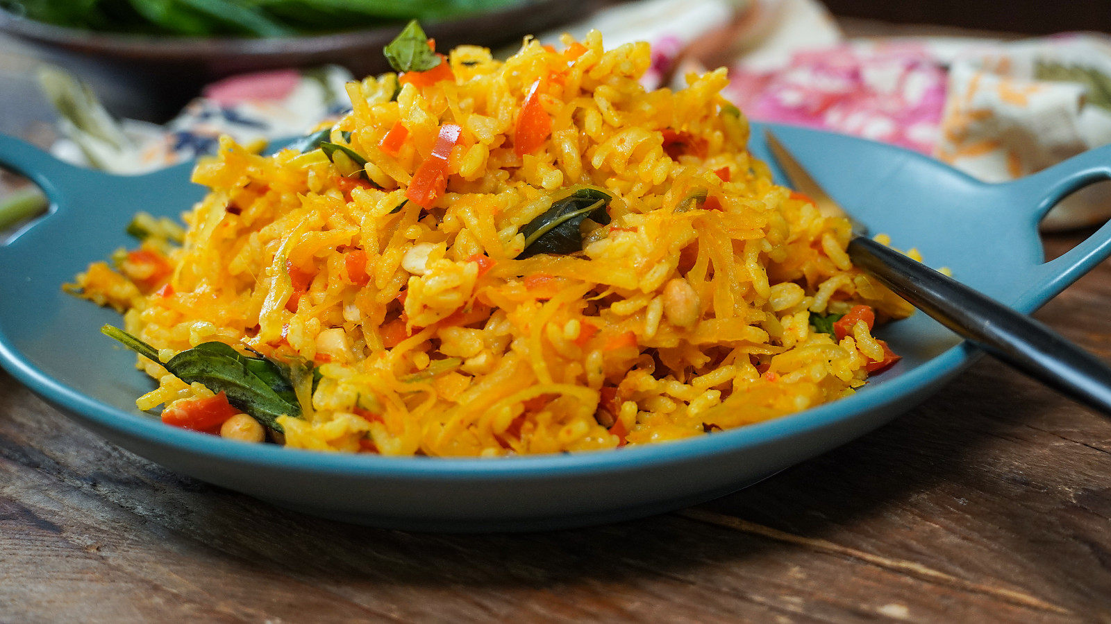 Thai Style Raw Papaya Fried Rice
