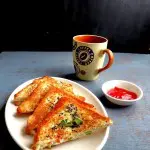 VEGETABLE HUNG CURD SANDWICH