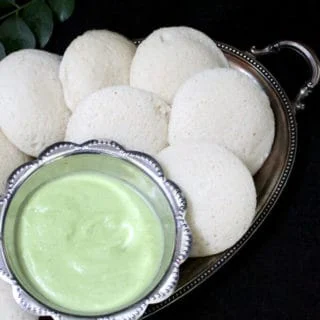 fluffy south Indian Idlis