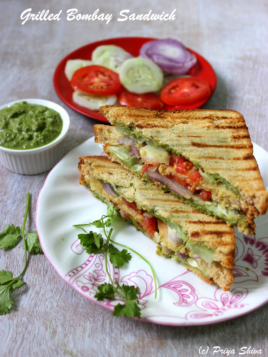 GRILLED BOMBAY SANDWICH 