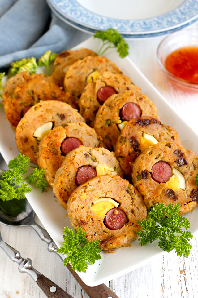 FILIPINO STYLE PORK MEAT LOAF