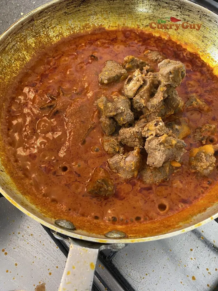 Restaurant Style Lamb Vindaloo Curry