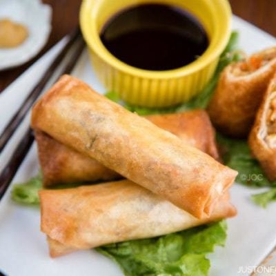 Harumaki (Japanese Spring Rolls)