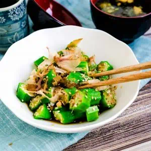 Japanese Okra Salad