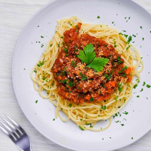 Japanese Spaghetti Meat Sauce
