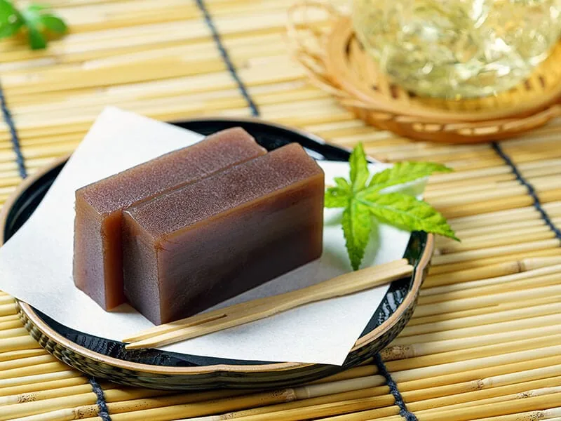 Mizu Yokan (Japanese Red Bean Jelly)