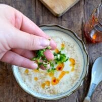 SAVORY SOY MILK SOUP