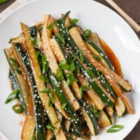 Spicy Asian Zucchini