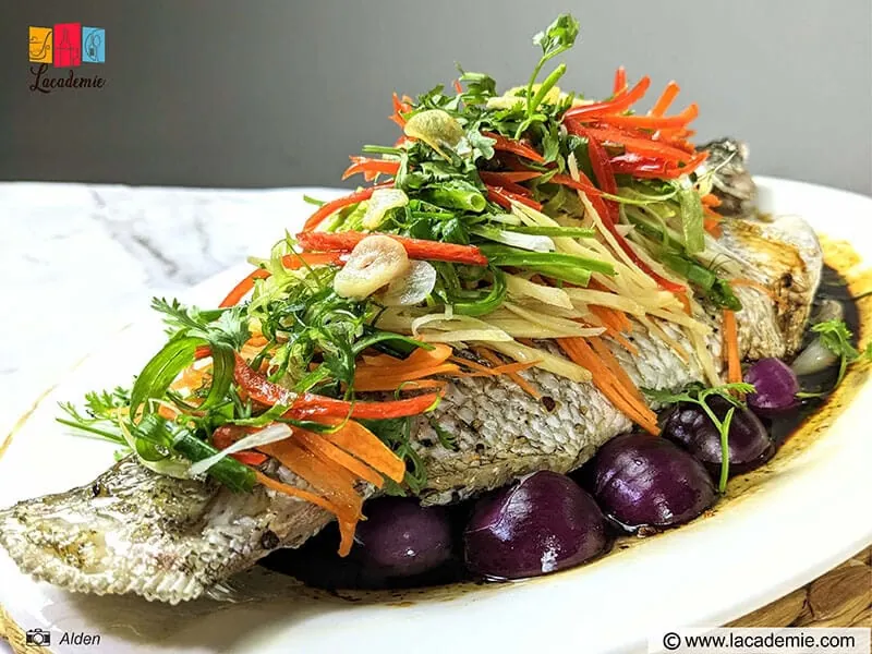 Steamed Fish With Ginger