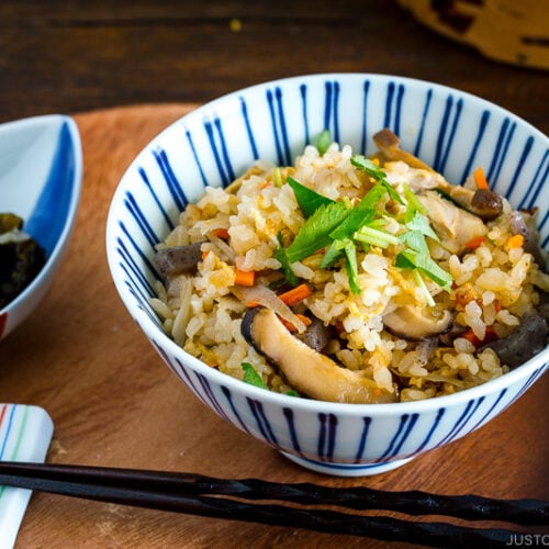 Takikomi Gohan (Japanese Mixed Rice)