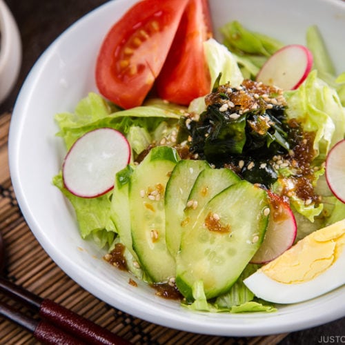 Wafu Dressing (Japanese Salad Dressing)