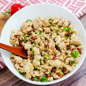 Asian Ground Chicken Stir Fry