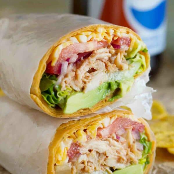 BBQ Chicken Wraps