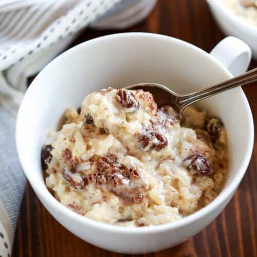 Baked Rice Pudding