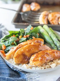 Baked Teriyaki Chicken Tenders