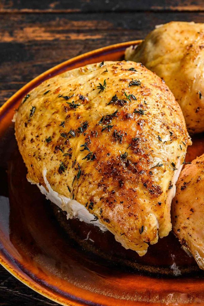 Baked Bone-In Chicken Breast