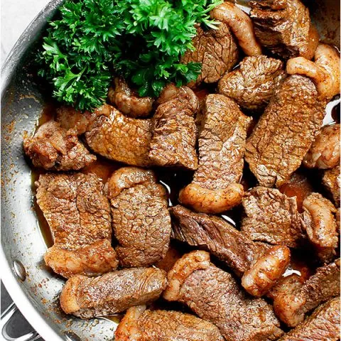 Crock Pot Teriyaki Steak Bites