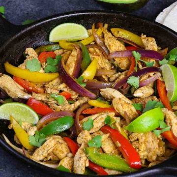 Chicken With Peppers And Onions