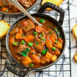 Crockpot Vegetable Beef Soup