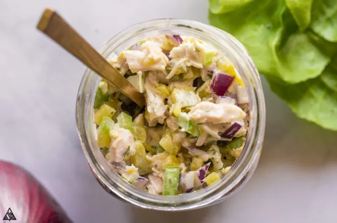 Dill Pickle Canned Chicken Salad