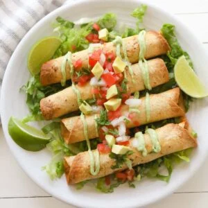 EASY AIR FRYER BEEF TAQUITOS