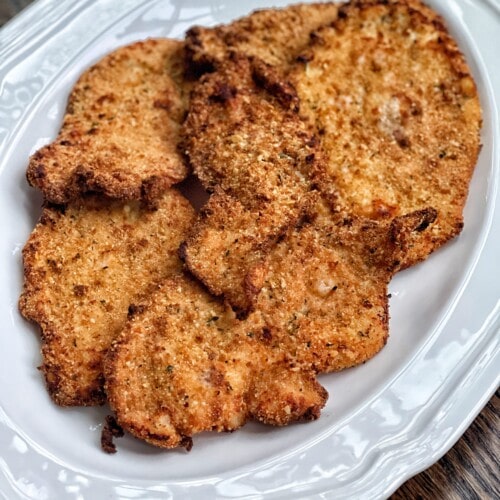 Easiest Air Fried Chicken Cutlets