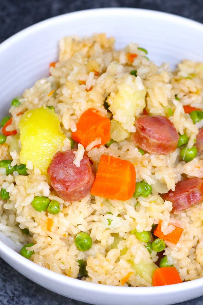 Easiest Rice Cooker Fried Rice