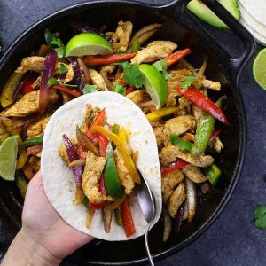 Easy Chicken Fajitas