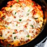 Easy Crockpot Lasagna