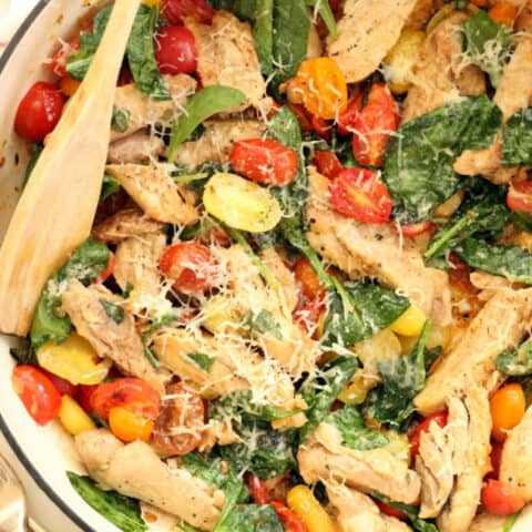 Easy Italian Chicken Skillet