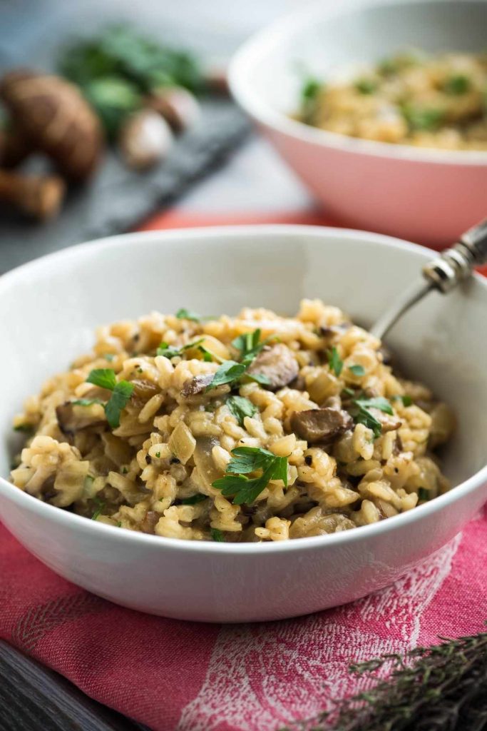 Easy Mushroom Risotto