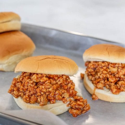 GROUND CHICKEN SLOPPY JOES