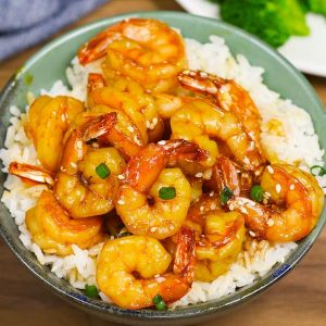 Garlic Shrimp and Rice