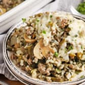 Ground Beef Casserole with Basmati Rice