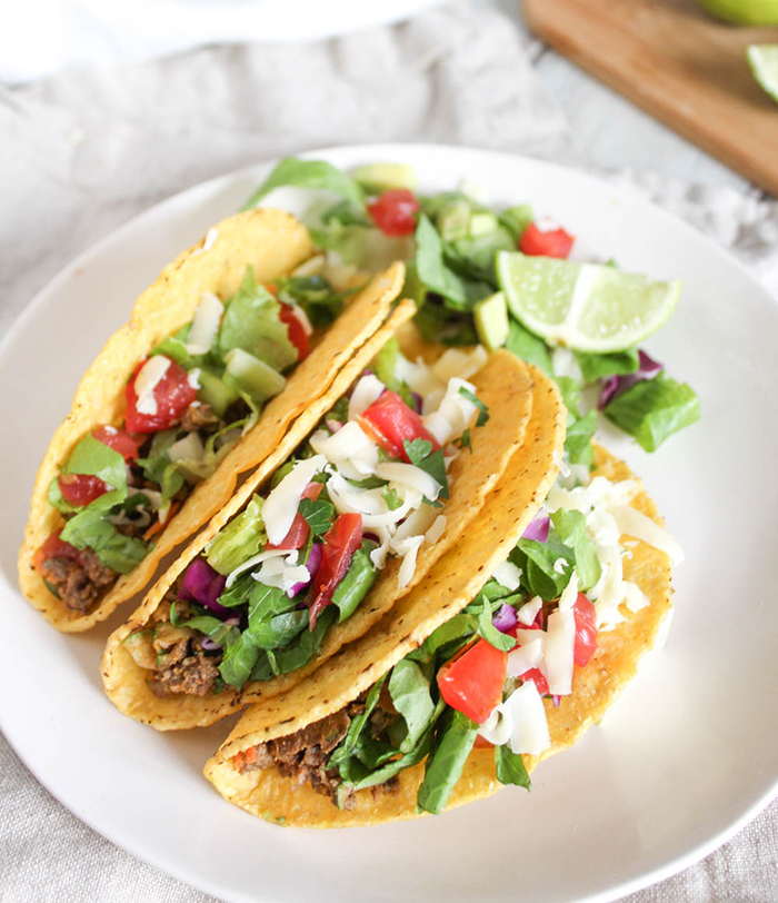 Healthy Beef Tacos