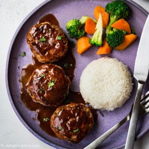 JAPANESE HAMBURG STEAK