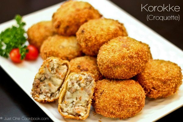 Korokke (Potato & Meat Croquette)