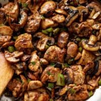 MUSHROOM CHICKEN BITES