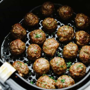 Quick and Easy Air Fryer Meatballs