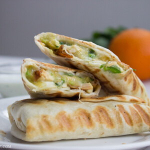 Quick and Easy Chicken Burritos